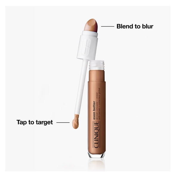 NEW  CLINIQUE EVEN BETTER ALL OVER CONCEALER+ERASER IN SHADE CN74 - Picture 9 of 11